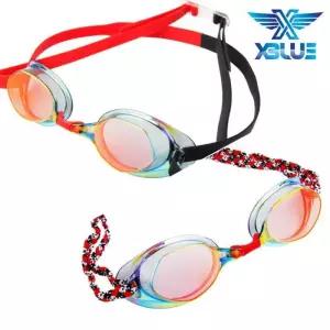 XBLUE 미러 노패킹 수경 물안경 N1654 수영수경 운동