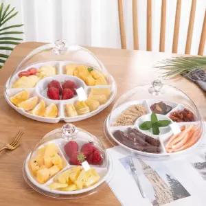 시식 전시 대형 접시 과일 보관함 음식 디핑 케이크