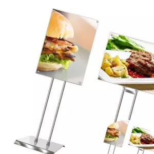 스탠드안내판 광고 스탠드 메뉴판 POP 포스터 거치대 안내판 A2