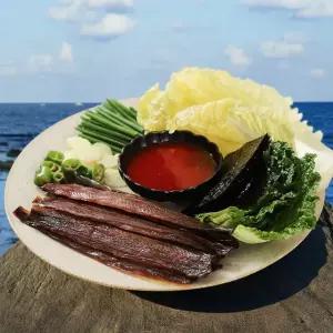 구룡포 과메기 야채세트 5미 10쪽