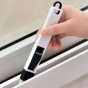 쓰레받기 창틀틈새브러쉬 틈새미니솔 창틀청소 창문틀청소