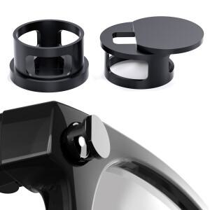 레이밴 메타 웨이페어러/스카이럴/헤드라이너 안경 액세서리용 LED 라이트 차단 커버 메탈 사용 가능