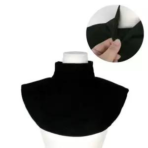 페이크 목폴라 레이어드 목티 블랙 WFIQ6PS