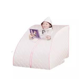 1인용 인용 스팀 사우나 원적외선 이동식 은색 가정용