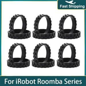 아이로봇 룸바 휠 시리즈용 교체 타이어 500 600 700 800 900 및 I3 I7 E5 E6 미끄럼 방지 부품