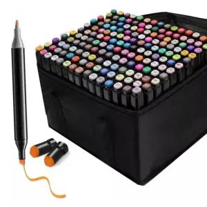 168색 마카펜 마커펜 드로잉펜 양쪽 트윈 싸인펜 미술