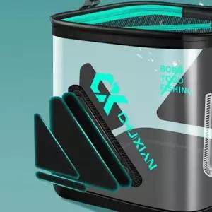 접이식 두레박 낚시 민물 바다 선상 살림통 투명두레박 WFJO6CQ