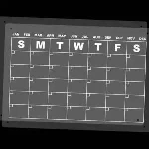 자석 아크릴 플랜보드 세트 투명 플랜보드 WEC9C60