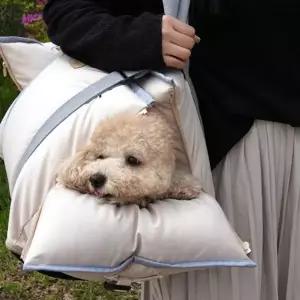 이동가방겸용 푹신 애견용 카시트 U120551 강아지