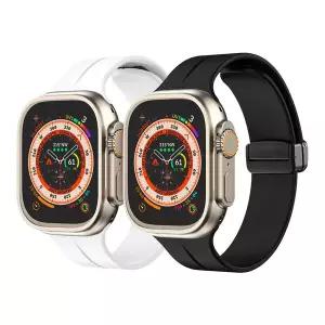 [하푼]애플워치울트라3 49mm 호환 디버클 실리콘 스트랩