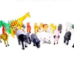 특대형 어린이집 교육용 자연 야생 동물 모형 14여종 세트 미니어쳐 역할 놀이 관찰 교구 교육 완구 시리즈