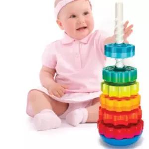 두돌 돌 아기 크리스마스 선물 끼우는 블럭 장난감 아이 스핀 블록 완구 놀이 2살 3세 조카 생일 추천