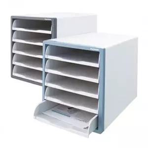 카파맥스 오픈형 서류함 5단 민트 박스(2개입) (WFKFF6D)