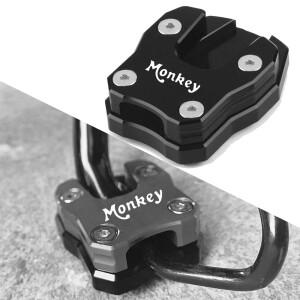 [호환품]혼다 호환 원숭이 125 MONKEY125 -2024  바이크 오토바이 확대 킥 스탠드 풋 사이드 확장 지지판