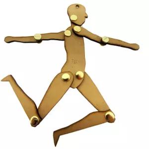 인체공부 관절연결 나무인형만들기1P 전신모형 실습실 선생님