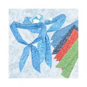 쿨스카프 아이스스카프 물방울무의