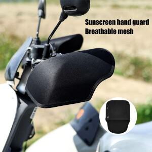 [호환품]바이크 오토바이 핸들 바 머프 전기 자동차 태양 보호 장갑 방풍 핸드 커버 방수 그립 액세서리