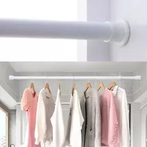 압축봉 빨래건조대 무타공 커튼봉 자취방 스텐 길이조절 못없 행거봉 원룸