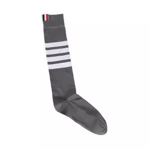 [톰브라운] 26SS 여성 스트라이프 삼선탭 롱삭스 미디움그레이 FAS026B 01690 035