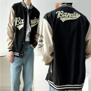 남성 야구잠바 간절기 캐주얼 바시티 자켓 바람막이 아웃도어 야외행사복