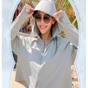 자외선차단여성점퍼 자외선차단 워터파크 수영복 해변 바람막이점퍼