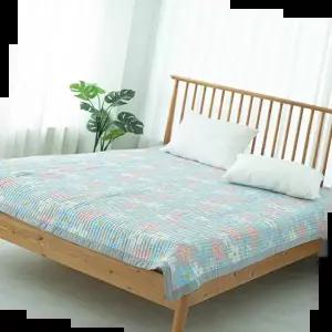 라지킹 라임 플라워 이불패드