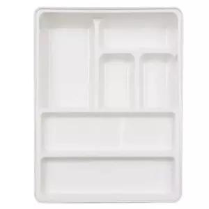 책상 서랍 정리함 화이트 1P 수납 정리함 서랍트레이 책상정리함