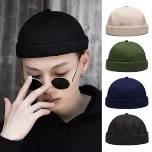 숏비니 캐주얼 패션모 아메카지룩 베이직 무지 와치캡