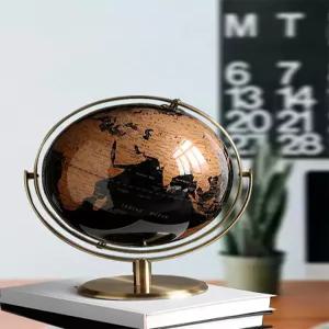 고급 지구본 장식품 인테리어 데스크탑 사무실 서재 책상