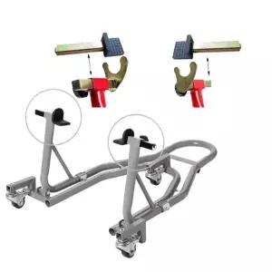 바이크 거치대 정비 스탠드 셀프정비 리프트 오토바이 랙 지지대 리어 타이어 프론트 바퀴