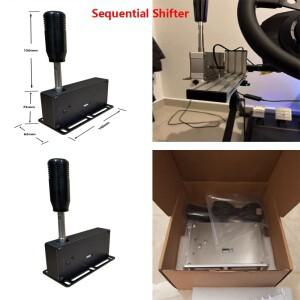 PC USB 레이싱 게임 순차 시프터 H 기어 시프트 SIM 마이크로 스위치 로지텍 호환/Thrustmaster For ETS2