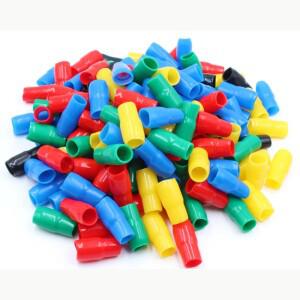 비닐 와이어 엔드 캡 절연 케이블매트 카펫 러그 슬리브 SC RNB SNB C45 인서트 압착 배터리 터미널용 커버