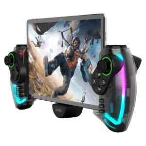 Ipega 신형 PG-9777S RGB 블루투스 게임패드 스위치/안드로이드/iOS/PC 아이패드 호환용 라이트 리니어 진