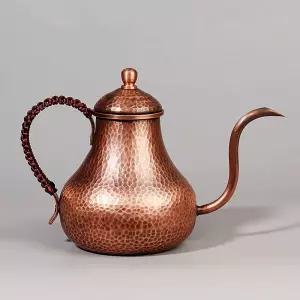 구리 핸드드립 주전자 티팟 황동 커피포트 빈티지 수공예