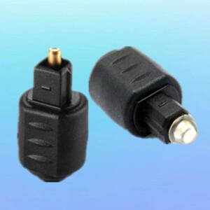 미니 소형 광 오디오 어댑터 3.5MM 암 잭 - 디지털 Toslink 앰프용 수 플러그