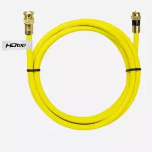 동축케이블 RF TO GOLD BNC 15M 5C 옐로우 75옴 tv안 등산가방 방수백팩