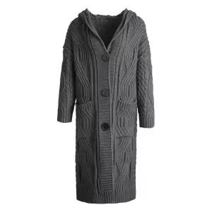 남성 롱 아디컬러 니트 가디건 캐주얼 남자 오리지널