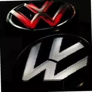 폭스바겐 로고 LED 엠블럼 자동차 튜닝 액세서리