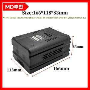 Greenworks PRO 60V 6.0/8.0/10.0Ah리튬 이온 배터리 교체용 3배 더 긴 런타임 브러시리스 잔디 깎기 GD60A