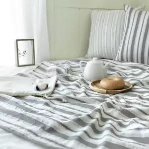 스칸디나비아 그레이 블랭킷 + 파우치 set