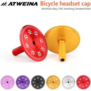 ATWEINA 호환 산악 자전거 서스펜션 프론트 포크 숄더 커버 알루미늄 스틸 에어 챔버 통합 볼 세트