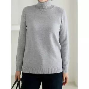 김여사 소프트 골지 폴라 니트 터틀넥 데일리 이너 스탠다드핏 5NT512413