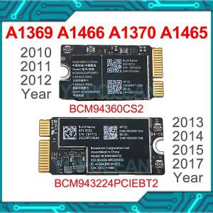 블루투스 와이파이 공항 카드 BCM94360CS2 BCM 943224 맥북 호환 에어 13인치 A1466 A1369 A1370 PCIEBT2