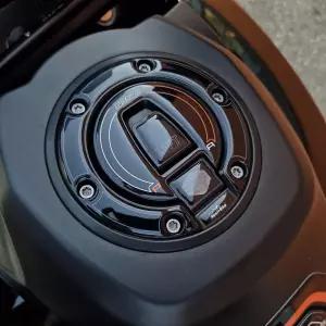 할리 데이비슨 팬 아메리칸 1250 - 스페셜 2023과 호환되는 레진 바이크 모터바이크 3D 스티커. 충격과