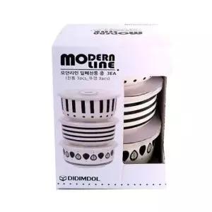 유리 밀폐 반찬통 3P