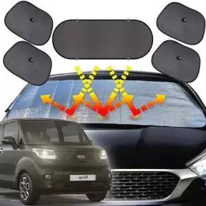 더뉴레이 햇빛가리개 6종세트 차박용품 차량햇빛가리개 자동차커버 차량용햇빛가리개