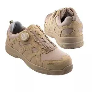 한스 다이얼 4인치 안전화 스웨이드가죽 스틸토캡 미끄럼방지 1등급