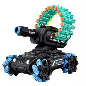 제스쳐 RC탱크 발사 4륜구동 물폭탄 오프로드카 만14세이상 성인용 무선조종