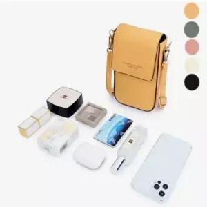 카드수납 월렛가방 지갑대용 레더 미니 여자 크로스백