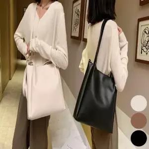 크로스 깔끔한 가방 심플 데일리 직장인 숄더백 큰